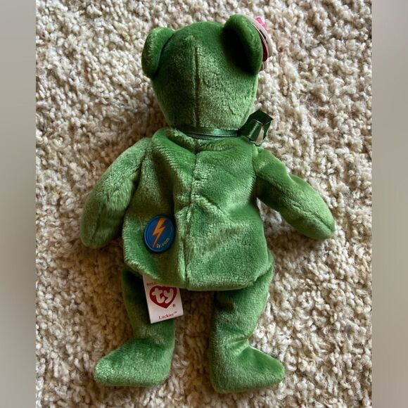 NWT Rare 2007  Ty Beanie Baby Luckier 2.0 Toy 8” Stuffed Animal - Picture 5 of 8